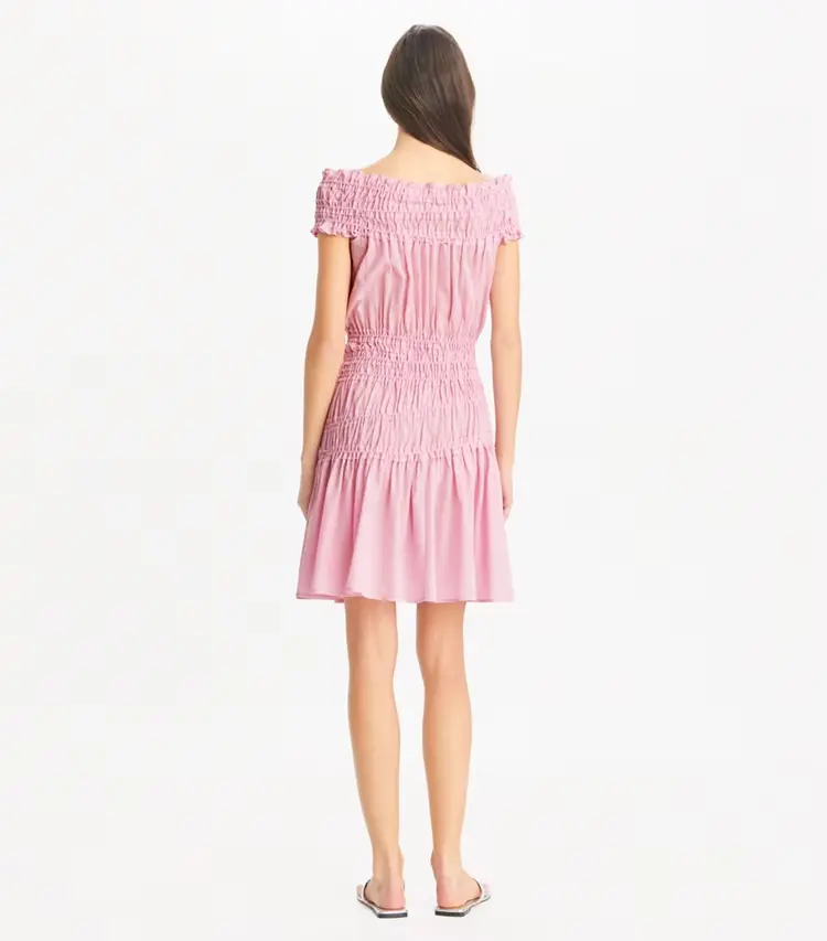 Smocked Cotton Dress - Image 3