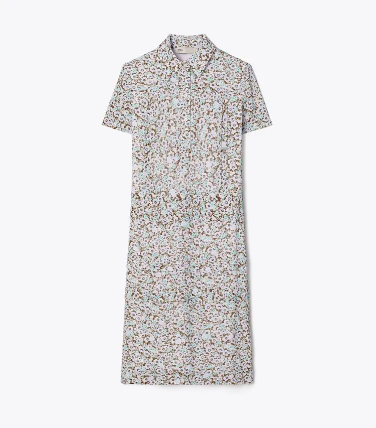 Printed Viscose Shirtdress