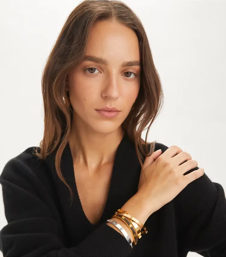 Thin Icon Hinge Bracelet - Image 3