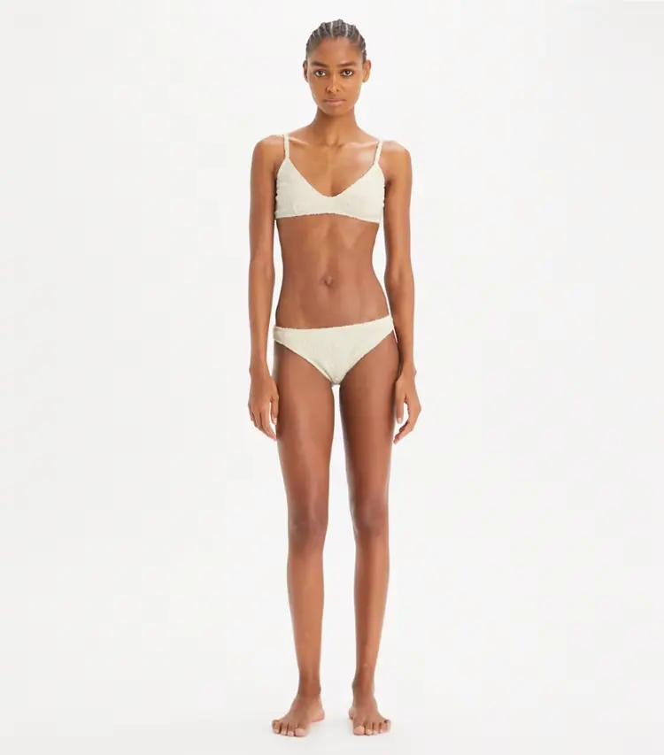 Terry Logo Bikini Top - Image 3