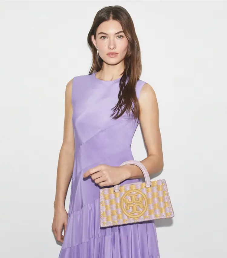 Ella Hand-Crocheted East-West Tote - Image 2
