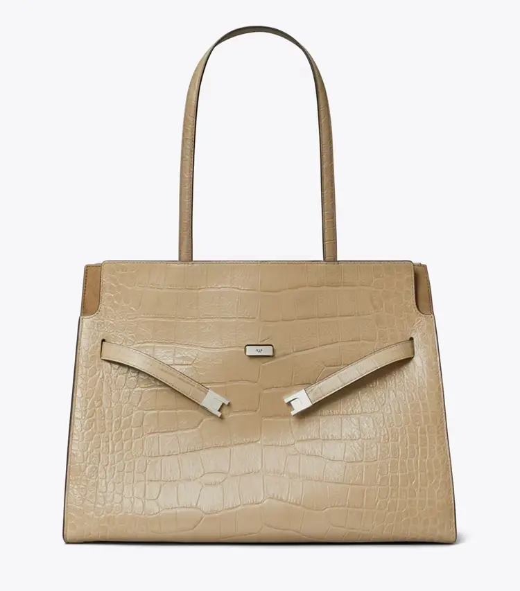 Lee Radziwill Embossed Tote - Image 3