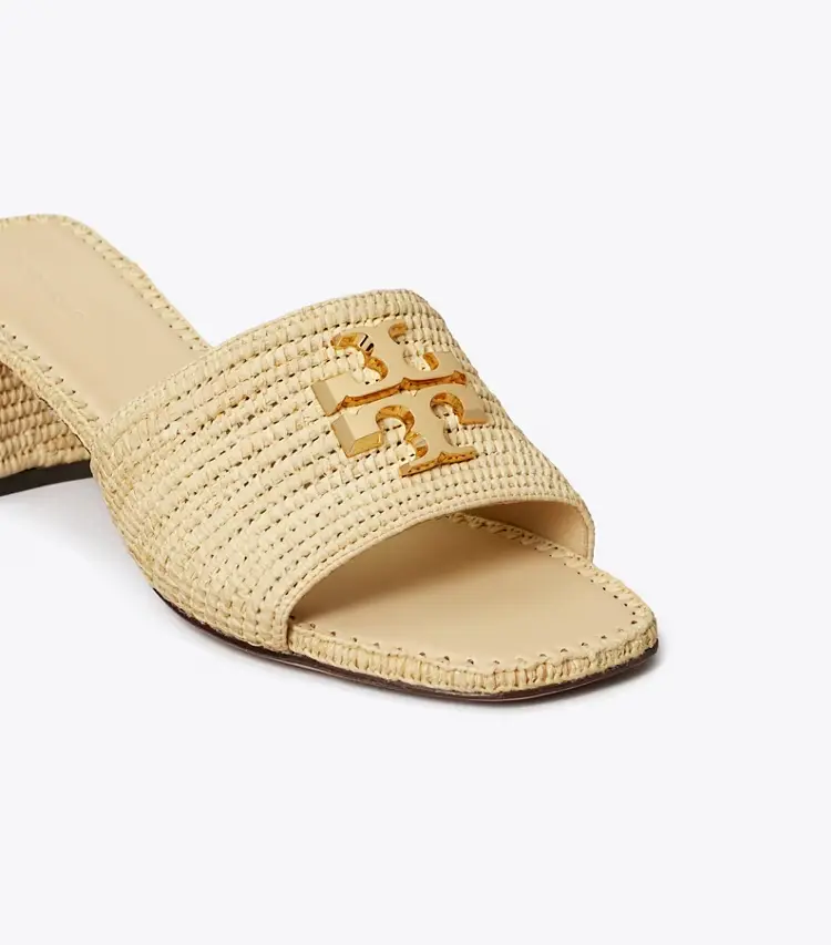 Eleanor Raffia Heeled Sandal - Image 4