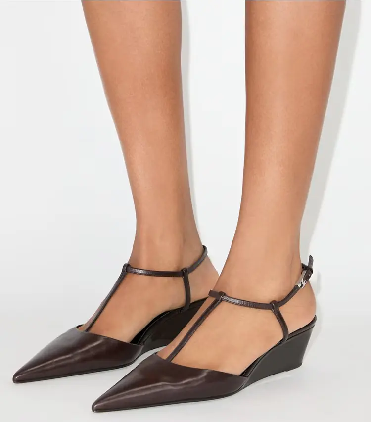 Gigi T-Strap Wedge - Image 2