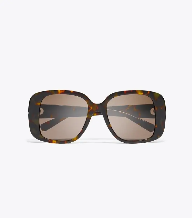 Pierced Oversized Square Sunglasses - Image 3
