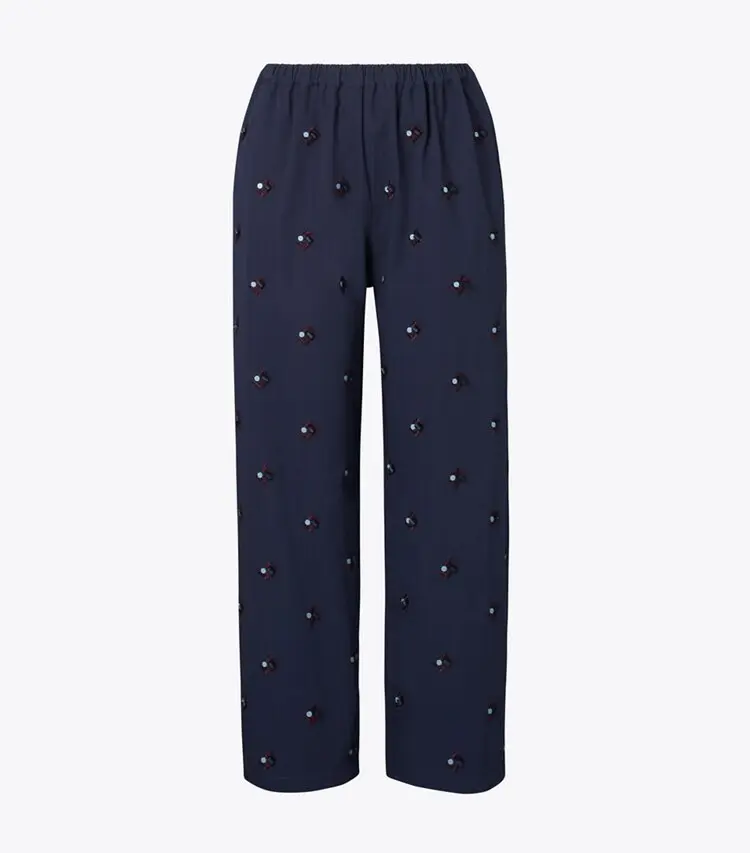 Embellished Cotton Pant