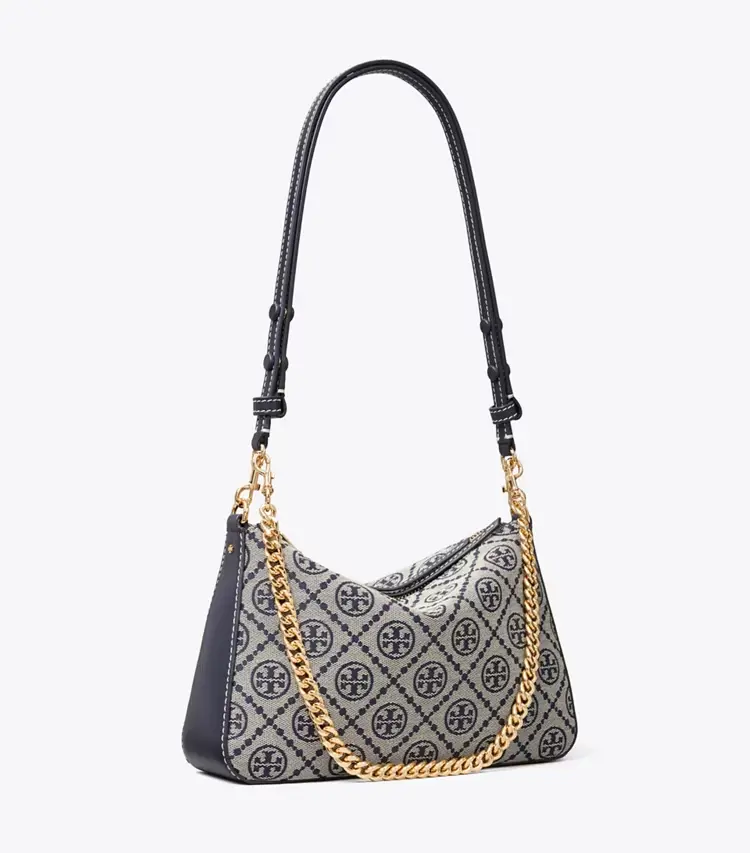 T Monogram Small Perry Shoulder Bag