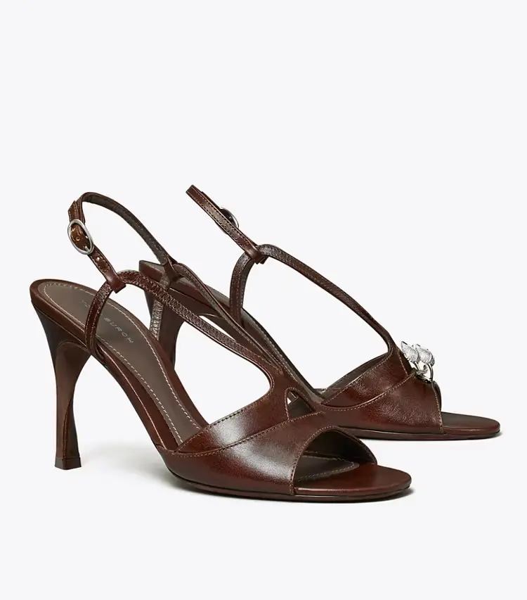 Twisted Heel Sandal