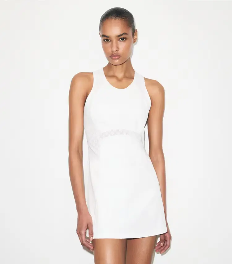 T Monogram Mesh Tank Dress - Image 2