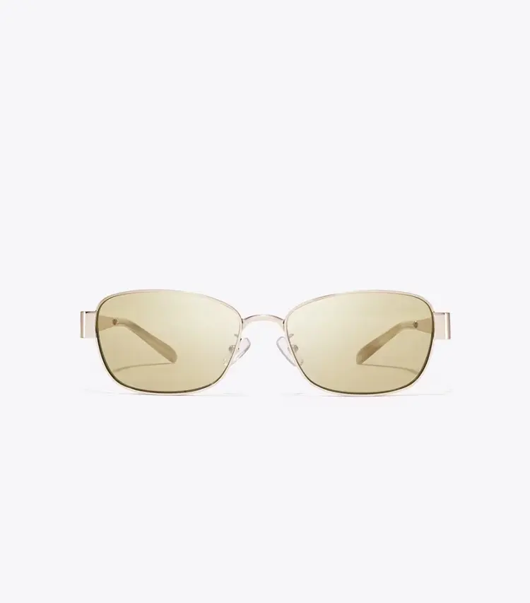 Miller Metal Rectangle Sunglasses