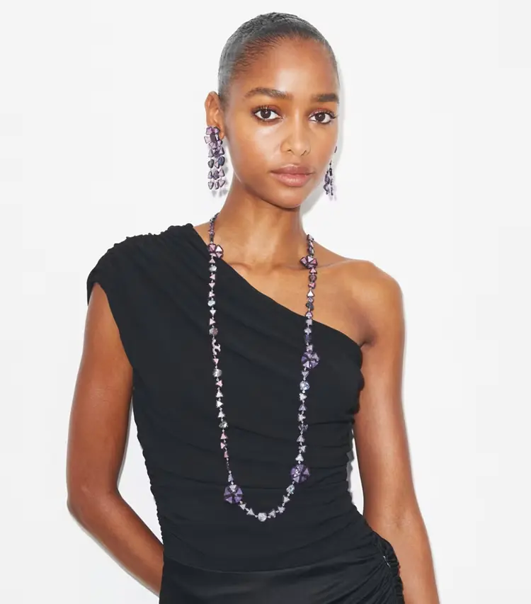 Curiosity Resin Chandelier Earrings - Image 3