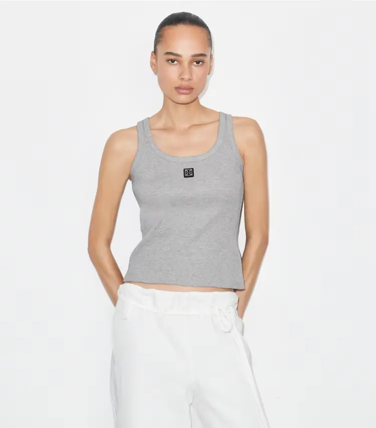 Cotton Scoop Tank - Image 2