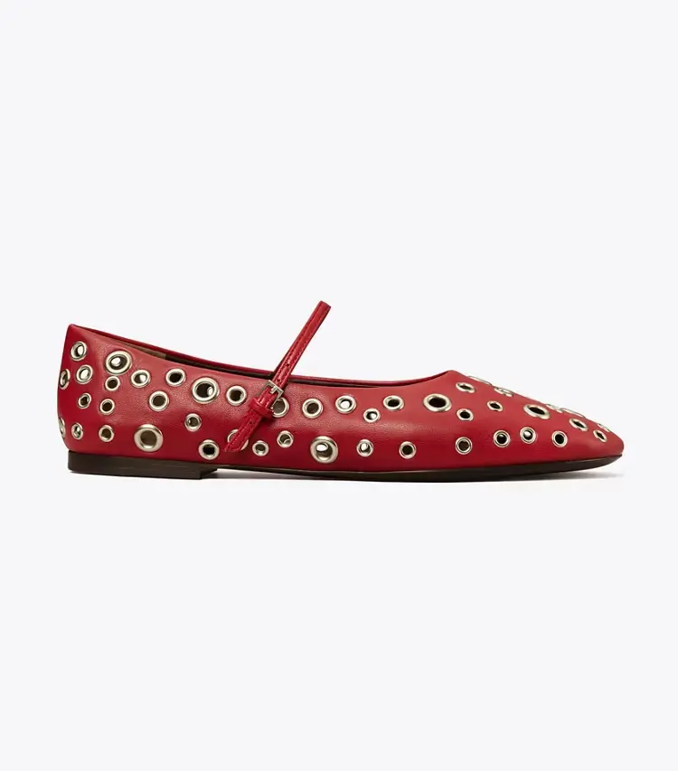 Eyelet Mary Jane Ballet - Image 3