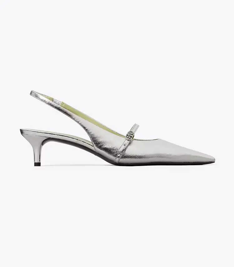Double T Buckle Mary Jane Slingback - Image 3