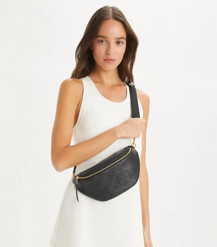T Monogram Leather Belt Bag - Image 2