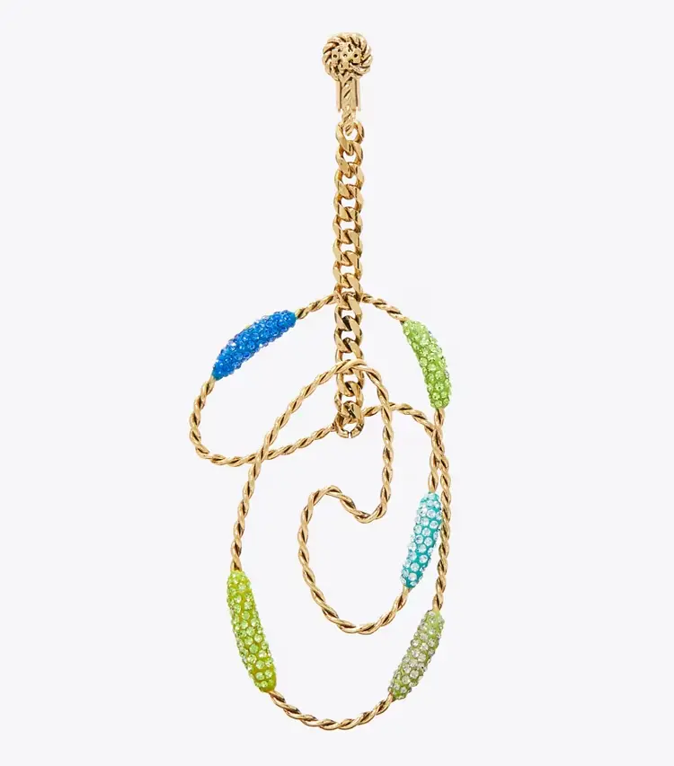 Runway Swirl Hoop Earrings - Image 3