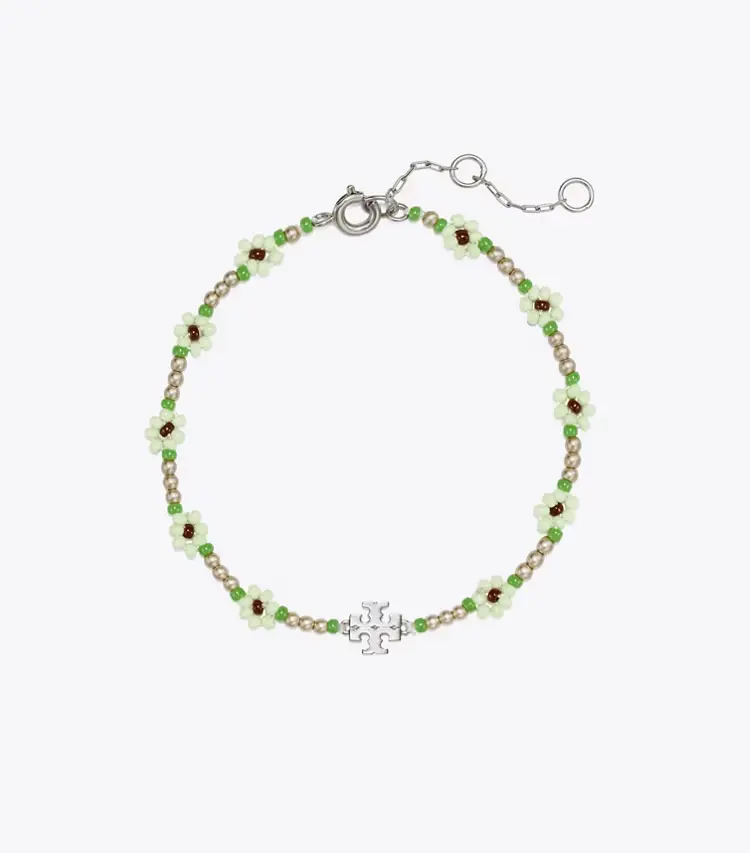 Curiosity Beaded Flower Bracelet