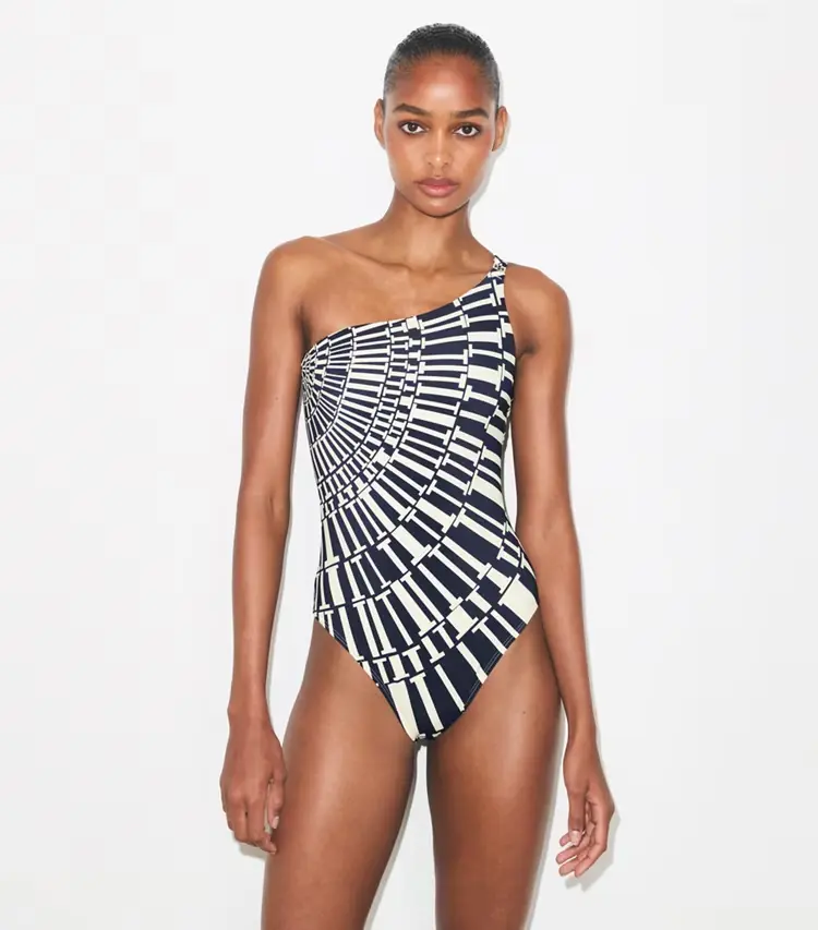 One-Shoulder Swimsuit - Image 2