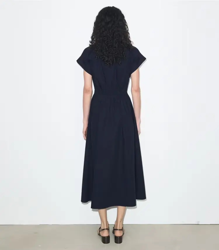 Cotton Poplin Shirtdress - Image 3