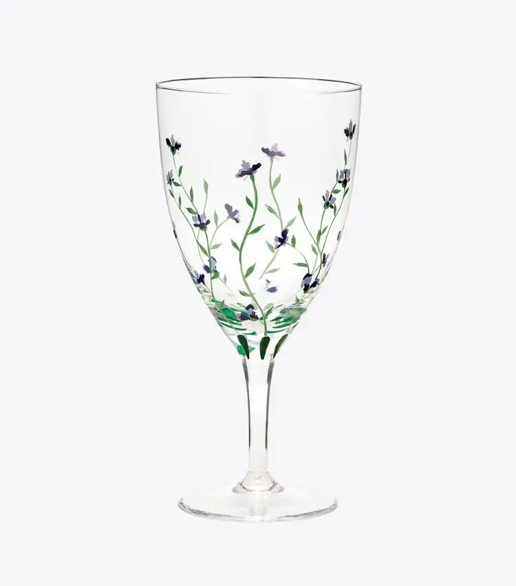 Jolie Fleur Wine Glass, Set Of 2 - Image 2