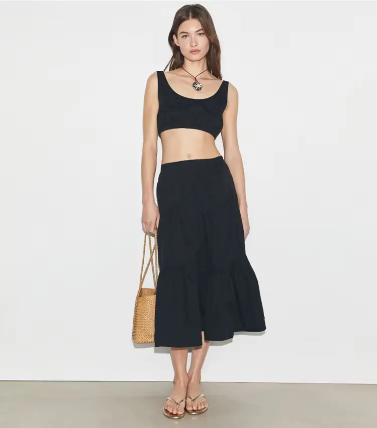 Cotton Tank Crop Top - Image 2