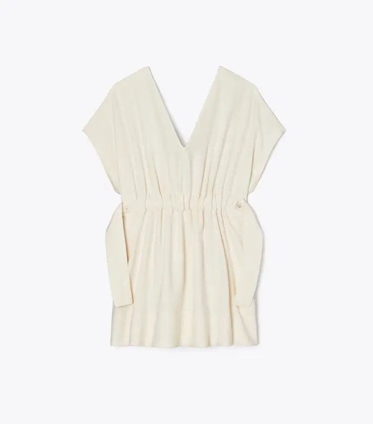 Belted Linen Dress