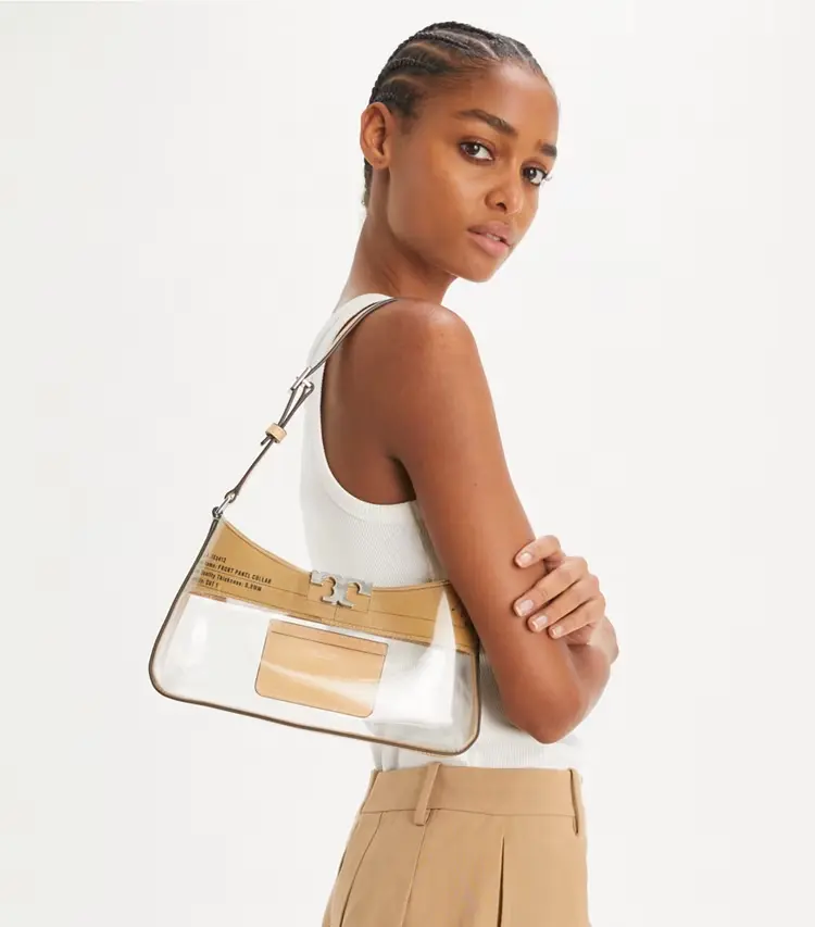 Eleanor Clear Slim Shoulder Bag - Image 2