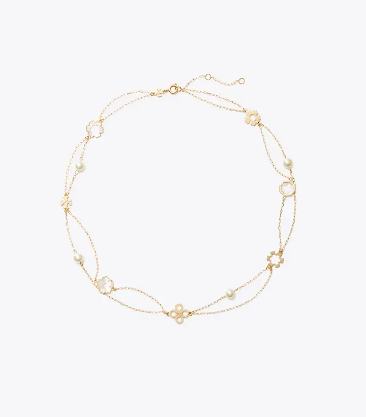 Forget Me Not Layered Necklace