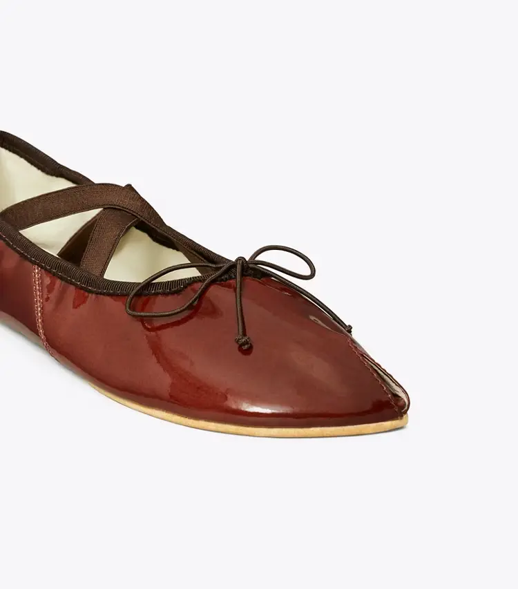 Peep-Toe Mary Jane Ballet - Image 4