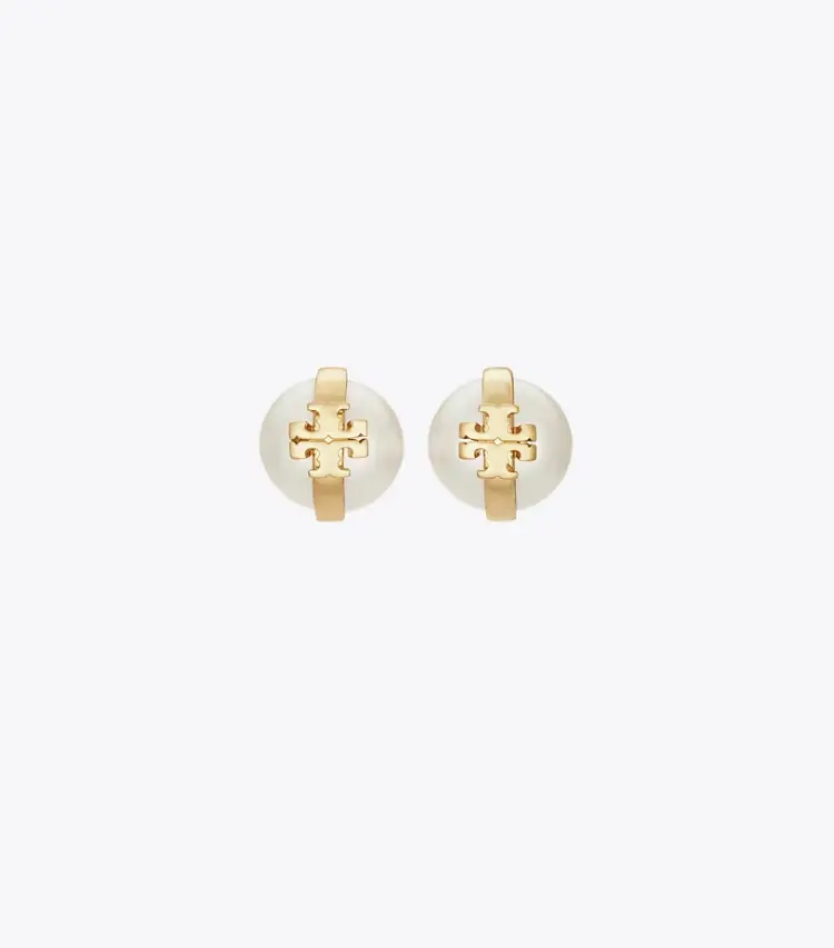 Moondance Pearl Stud Earrings