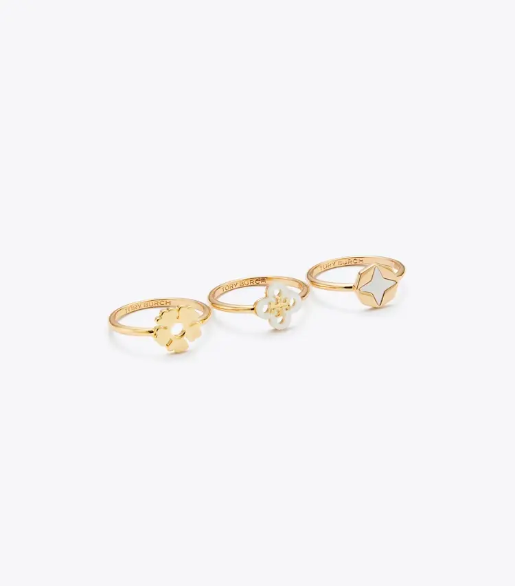 Forget Me Not Stacking Ring Set - Image 2