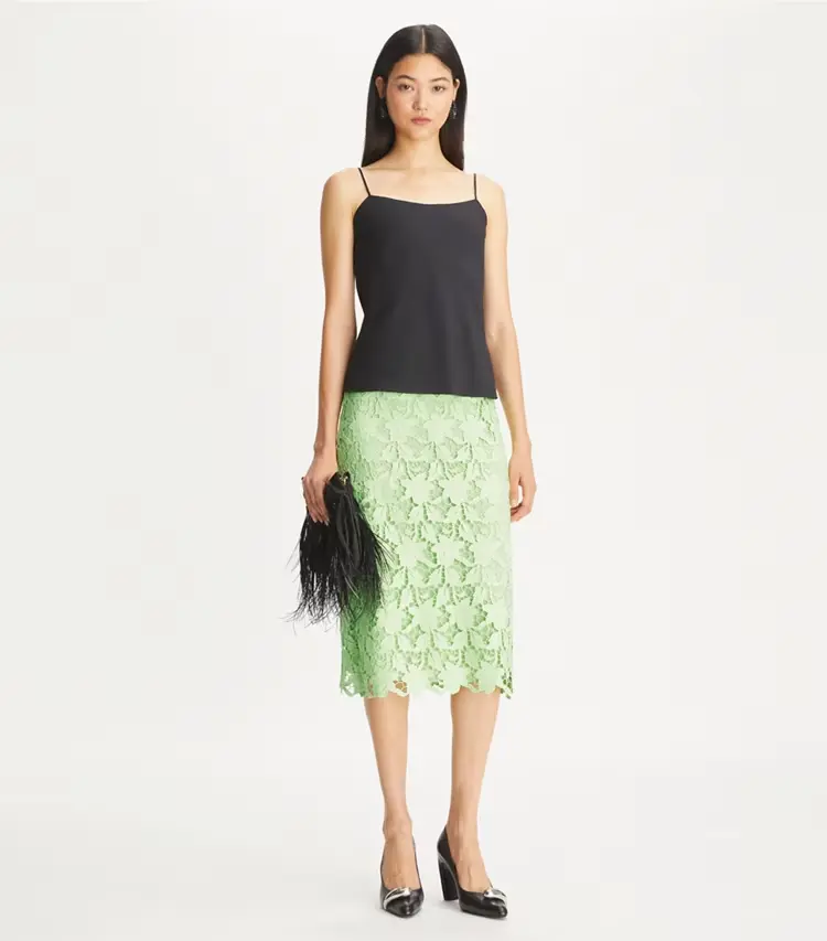 Guipure Lace Skirt - Image 2