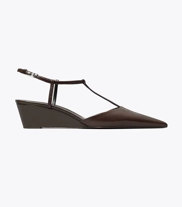 Gigi T-Strap Wedge - Image 3
