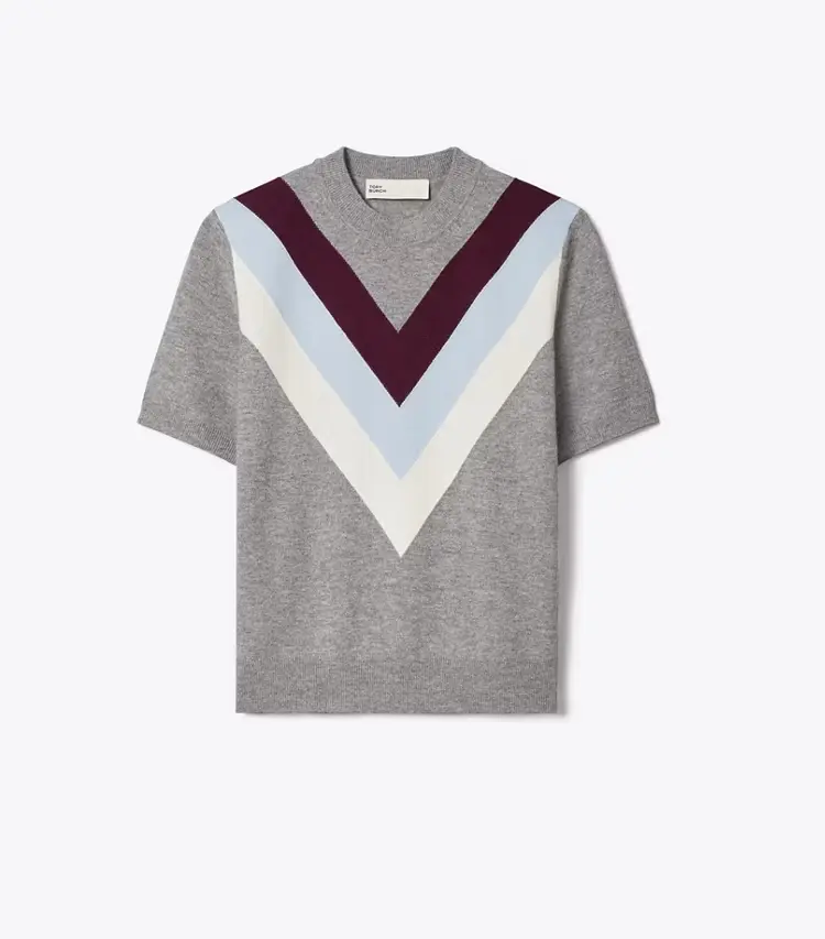 Chevron Wool Top