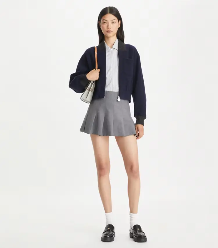 Wool Bomber Jacket - Image 3