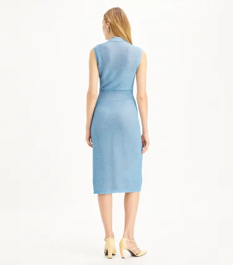 Polo Mesh Dress - Image 3