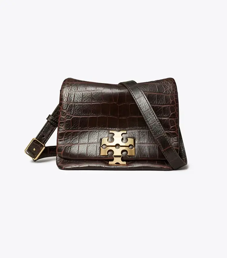 Charlie Runway Croc-Embossed Shoulder Bag - Image 3