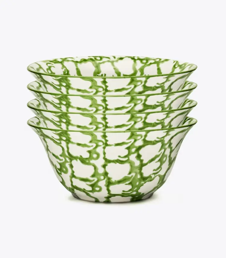 Spongeware Small Bowl, Set Of 4 - Image 2