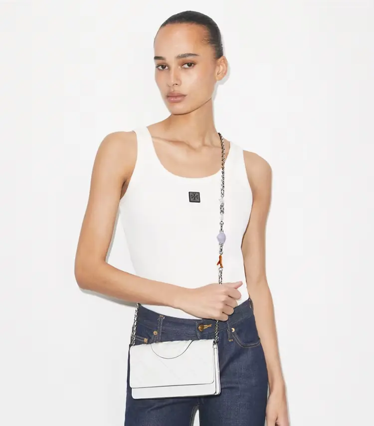 Fleming Charm Chain Crossbody - Image 2