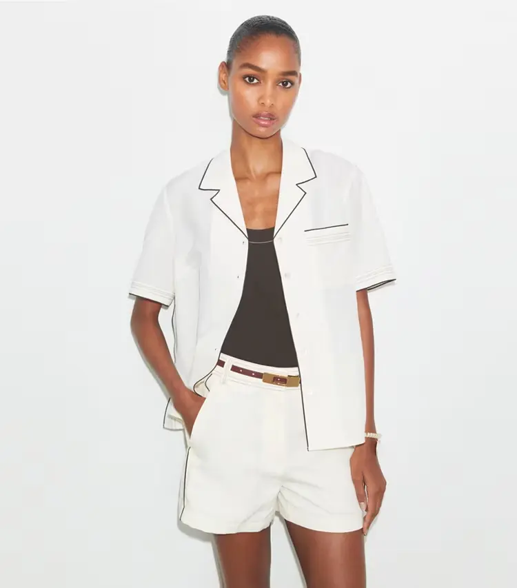 Linen Camp Shirt - Image 2
