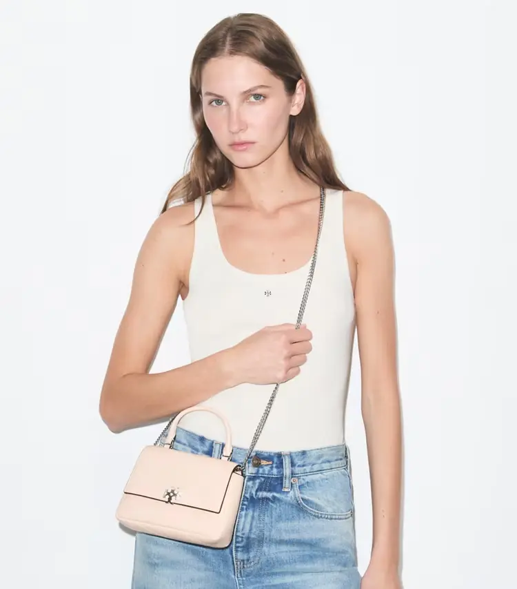 Mini Charlie Quilted Top-Handle Crossbody - Image 3
