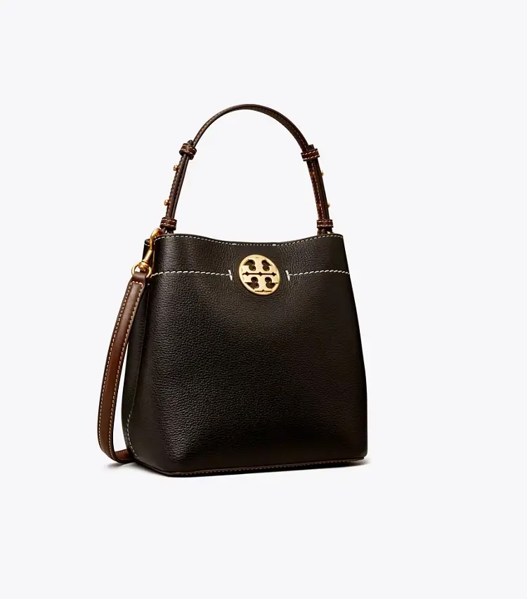 Leather Bucket Bag