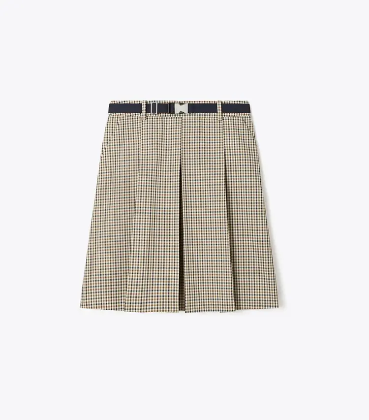 Plaid Golf Skirt