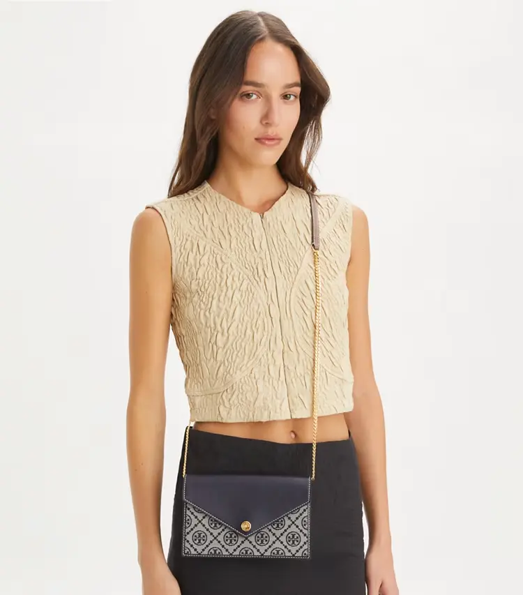 T Monogram Envelope Crossbody - Image 2
