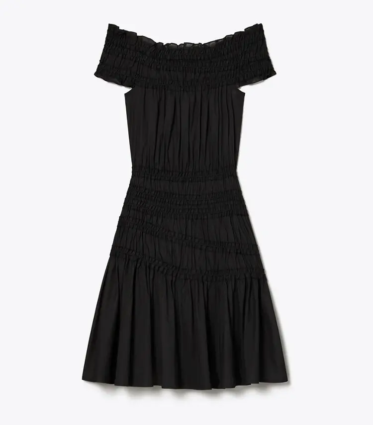 Smocked Cotton Dress