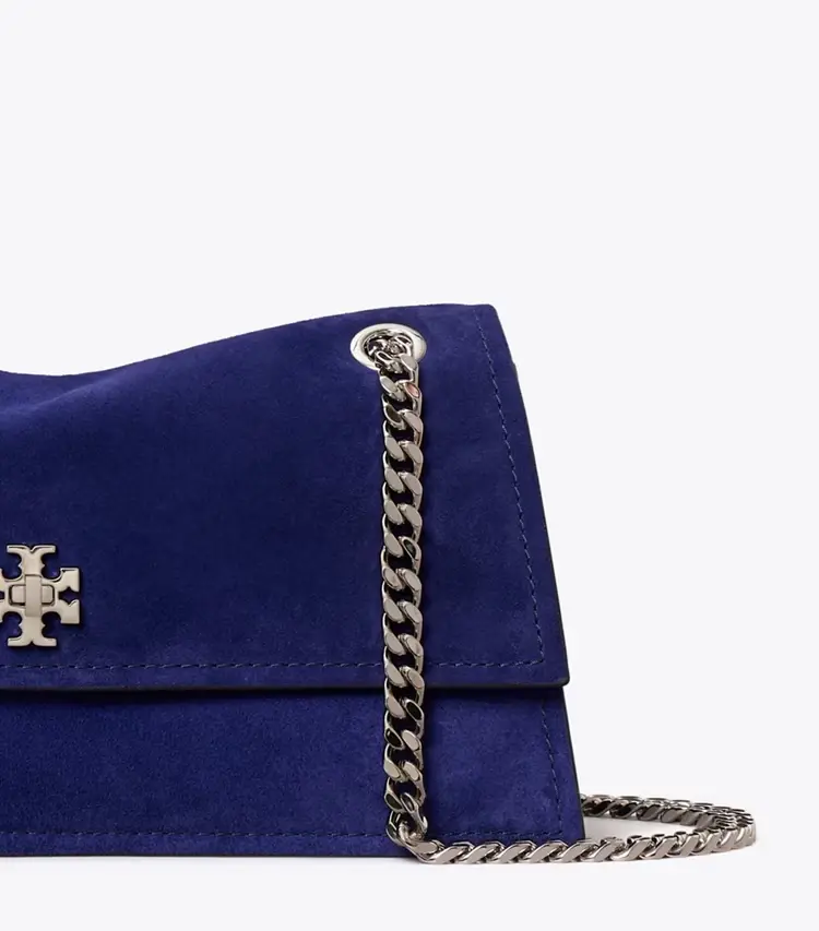 Kira Turnlock Suede Shoulder Bag - Image 4
