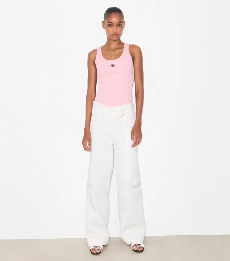 Cotton Scoop Tank - Image 3