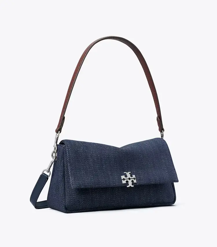 Small Charlie Denim Shoulder Bag