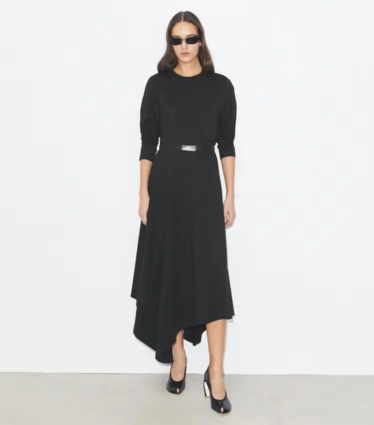 Cotton Flared Dress - Image 2