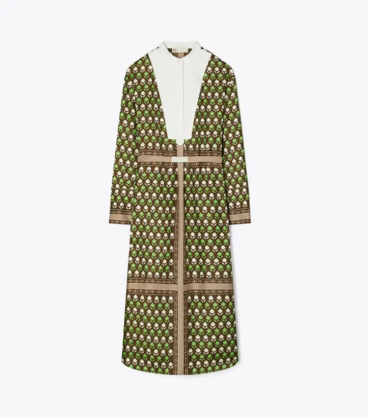 Silk Shirtdress